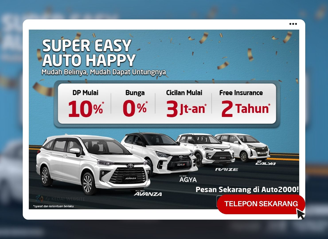 Promo Super Easy Auto Happy